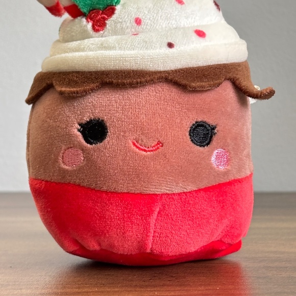 Squishmallows Ornament SIVI THE HOT CHOCOLATE 4” Plush Stuffed Animal 2023 - Picture 2 of 12